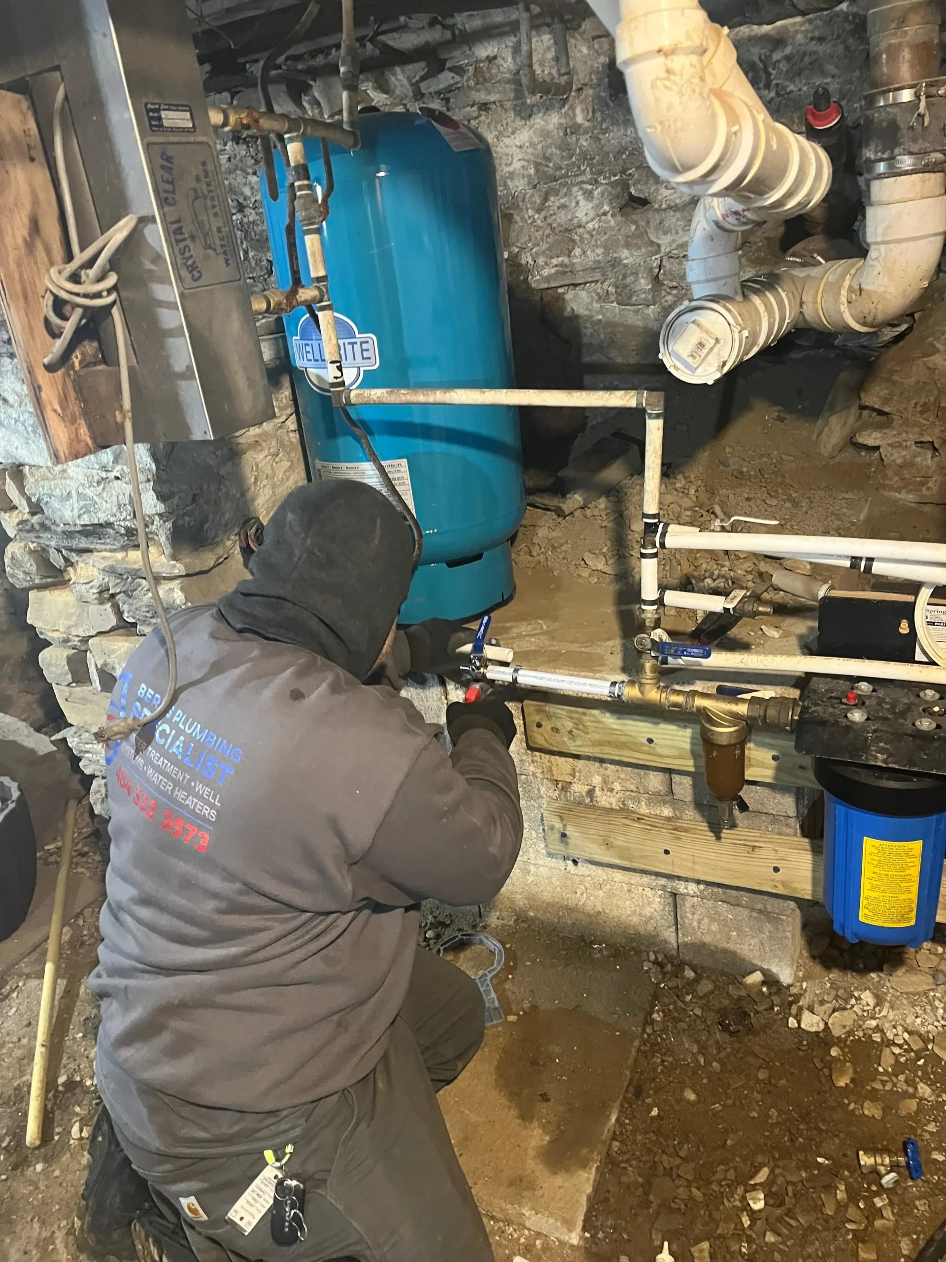 Berks Plumbing Specialist Replacing Well Pump in Berks