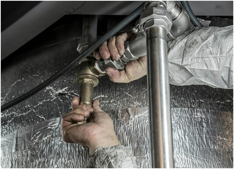How do I find a water leak that is not visible?