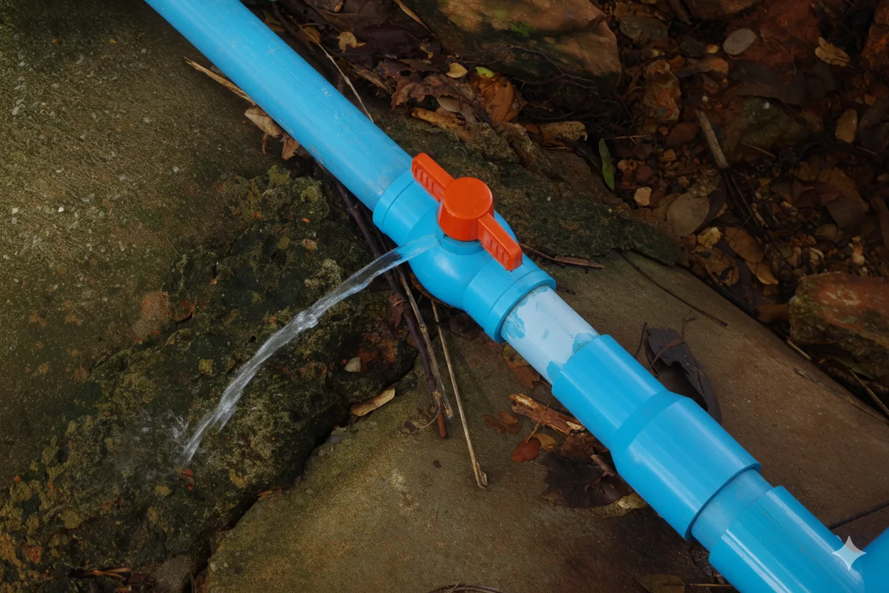 Leaked Pipe in Home in Berks County