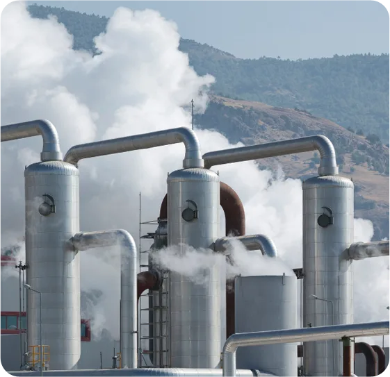 Large-scale industrial HVAC ventilation and piping system for air flow control
