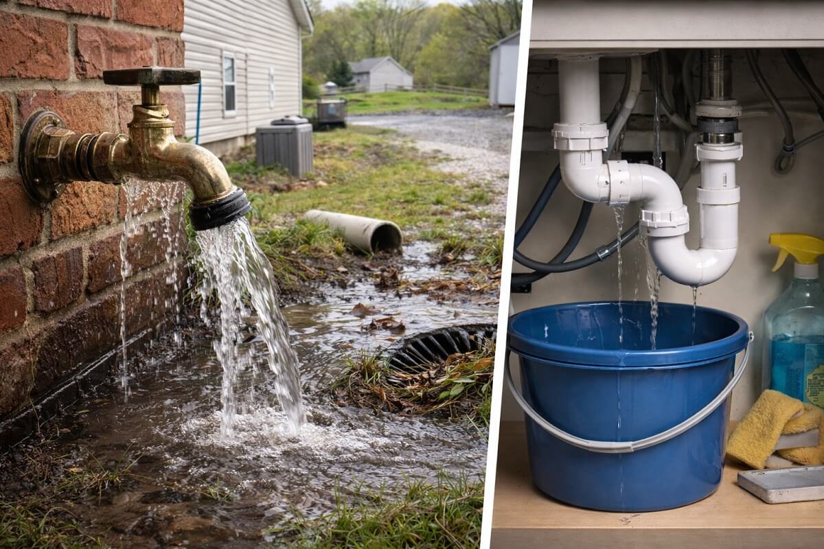 Why Rural Pennsylvania Homes Face More Plumbing Problems in Early Spring?