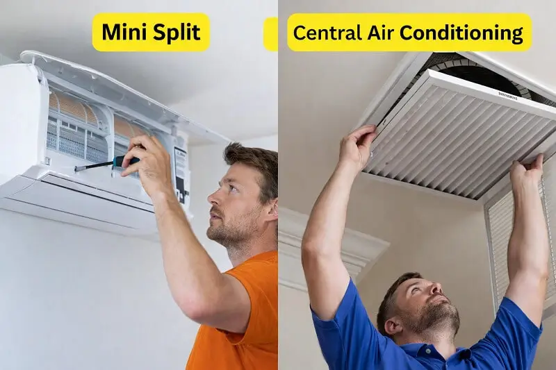 Mini Split vs. Central Air Conditioning