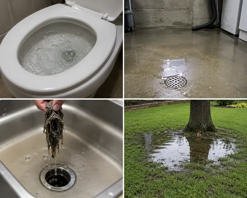 Early Signs of Tree Roots in Sewer Line