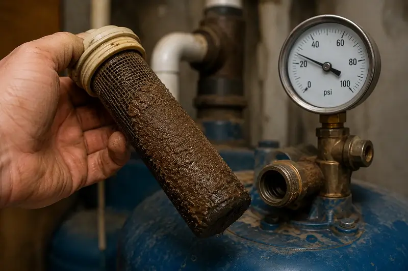 Sediment Build-Up Can Quietly Reduce water Pressure