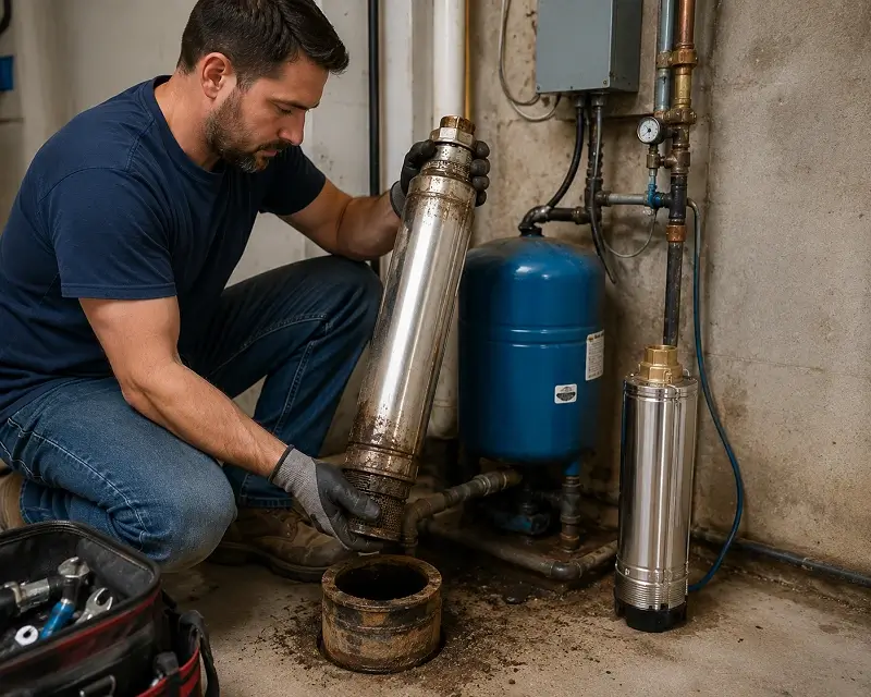 Well pump replacement in berks, PA