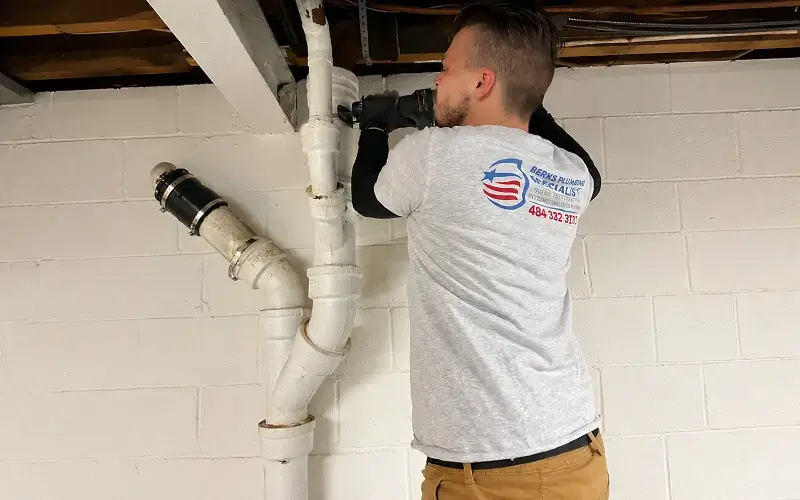 schedule plumbing inspection in reading, pa