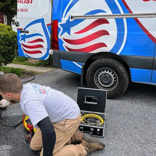 sewer line camera inspection technician in reading, PA