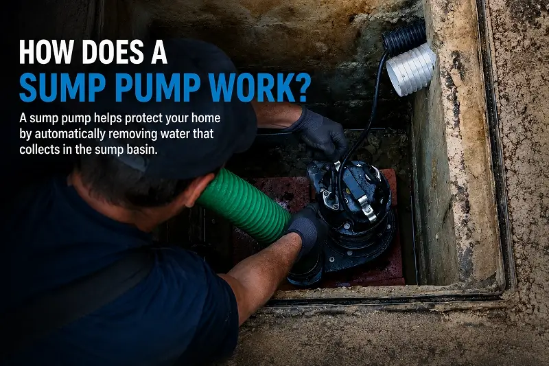 how does sump pump work