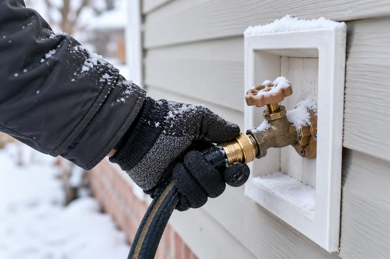 how to winterize outdoor spigots