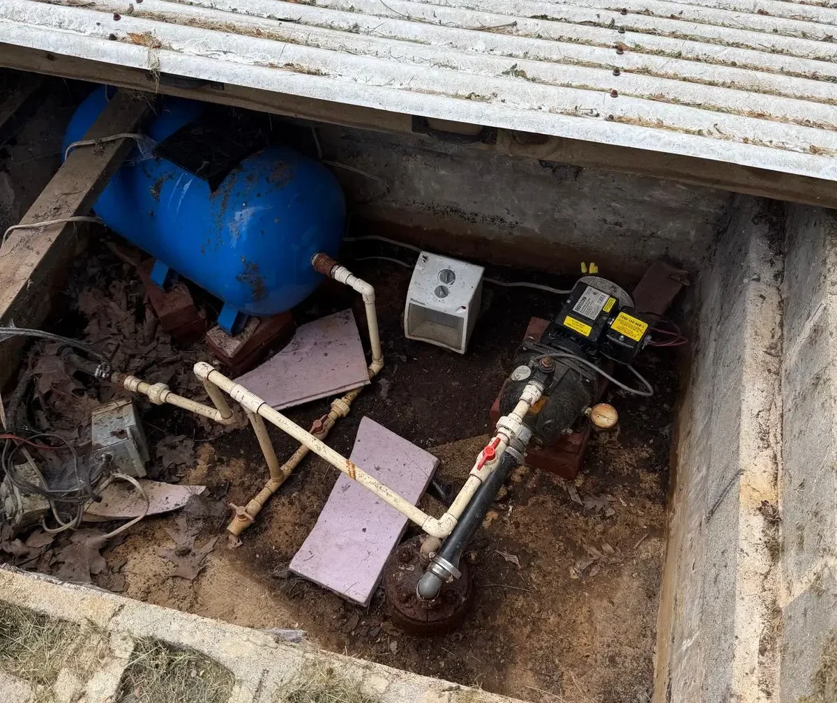 Well pump installation in Reading, Berks PA